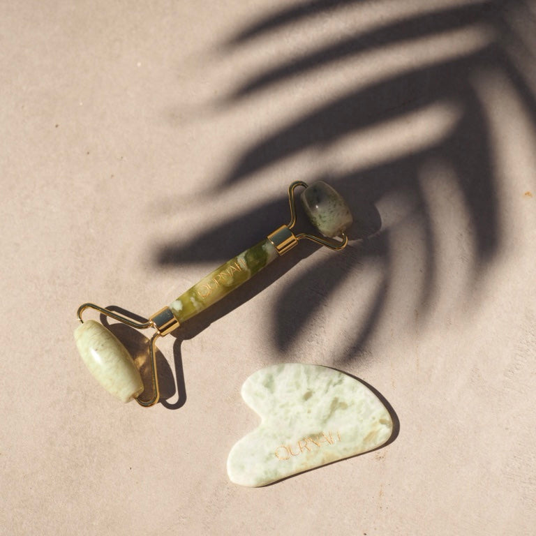 Q Green Quartz Gua Sha