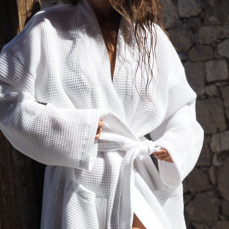 Waffle Q  Bathrobe