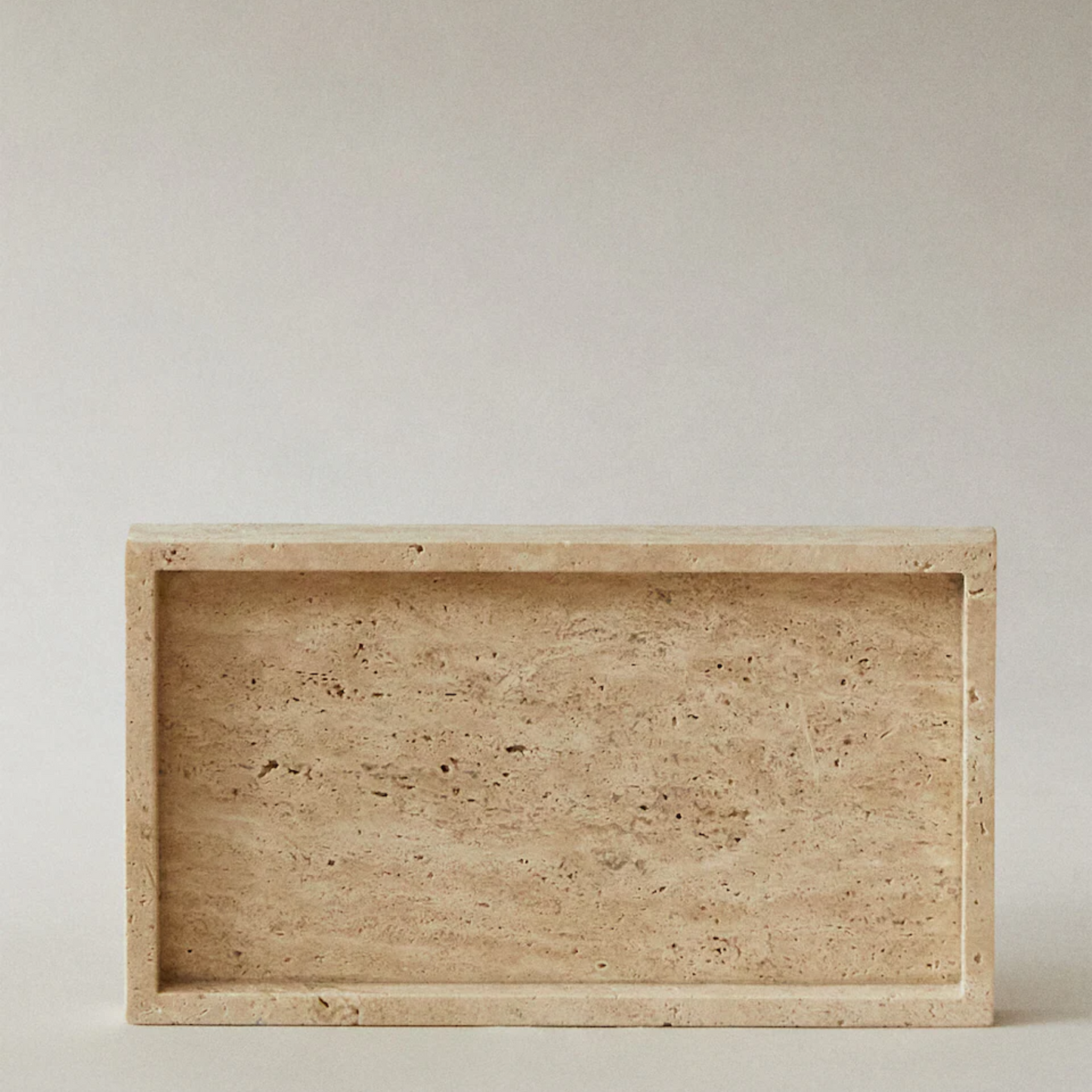 Leo Travertine Tray